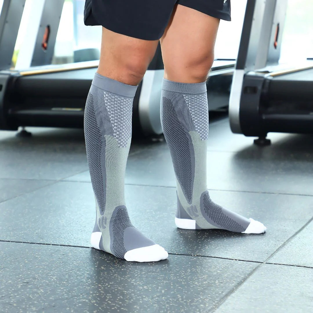 RevitaStep - Elite Compression Socks (Aqua Edition)