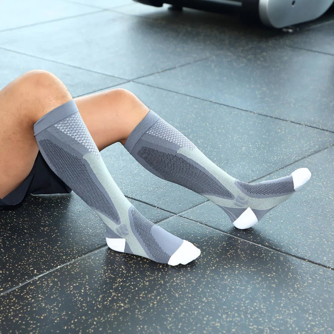 RevitaStep - Elite Compression Socks (Aqua Edition)