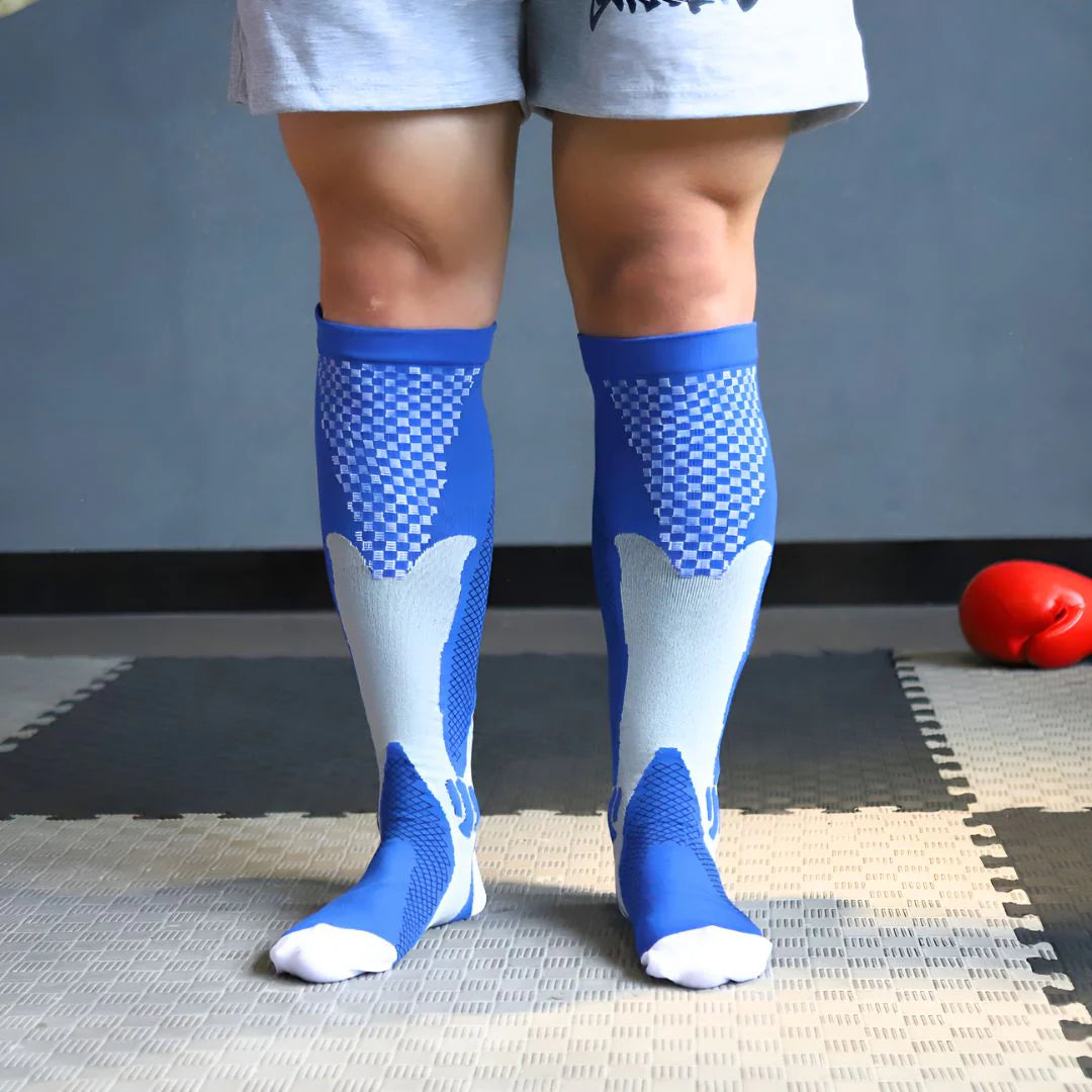 RevitaStep - Elite Compression Socks (Blue)