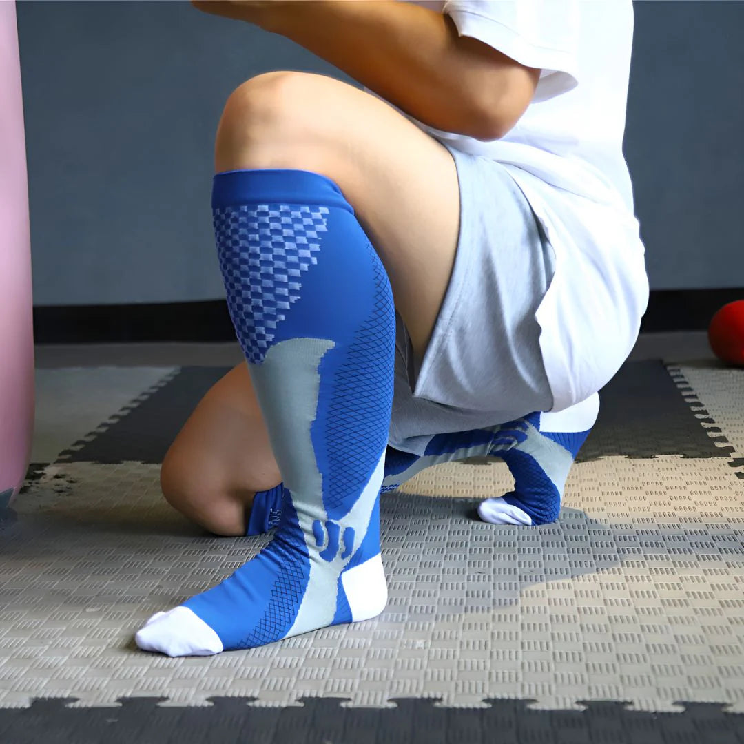 RevitaStep - Elite Compression Socks (Blue)