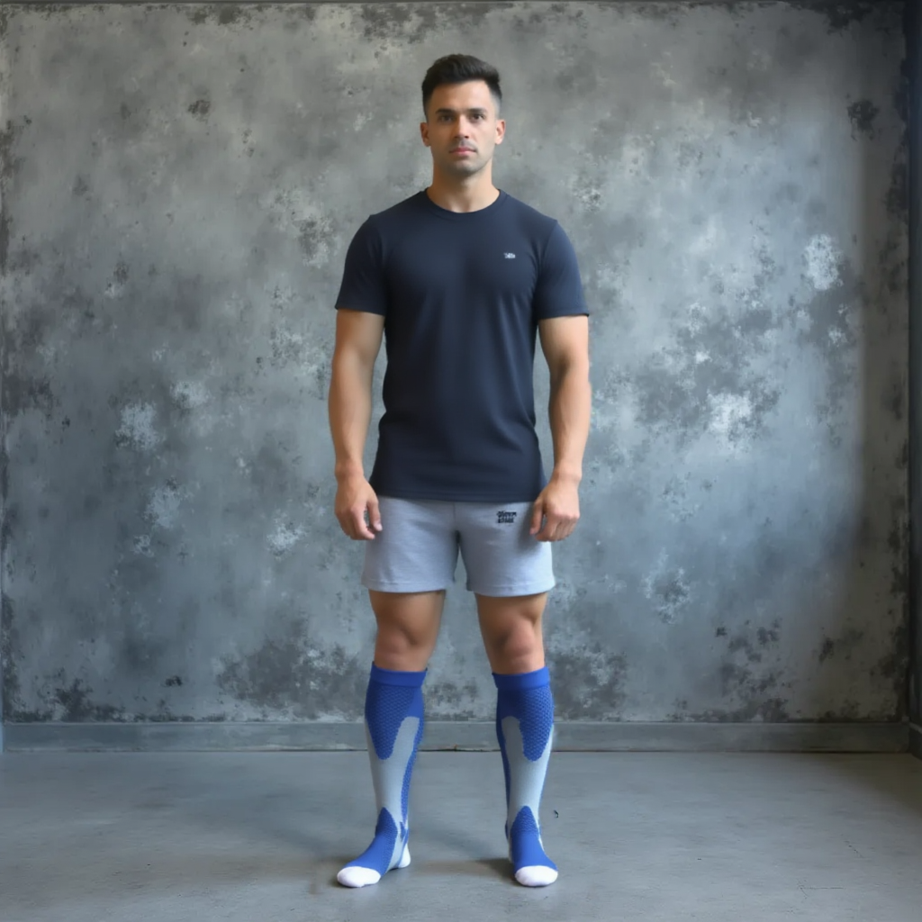 RevitaStep - Elite Compression Socks (Blue)