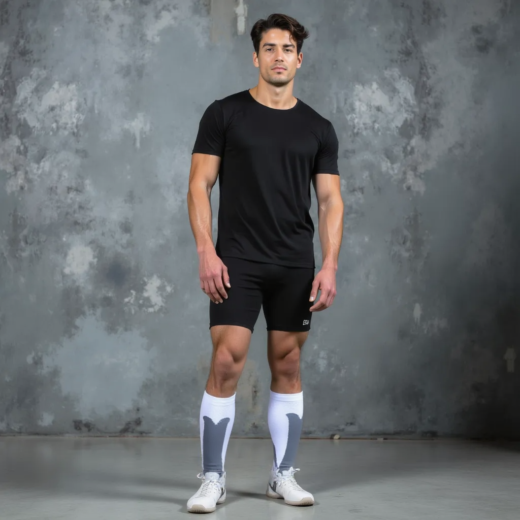 RevitaStep - Elite Compression Socks (White)